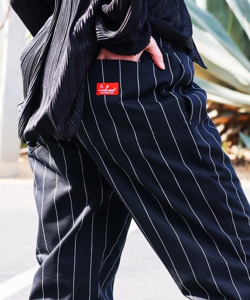 COOKMAN（クックマン）の「Cookman クックマン シェフパンツ イージーパンツ Pencil Stripe Black（その他パンツ・メンズ・ブラック・MEDIUM/LARGE）」の8枚目の写真