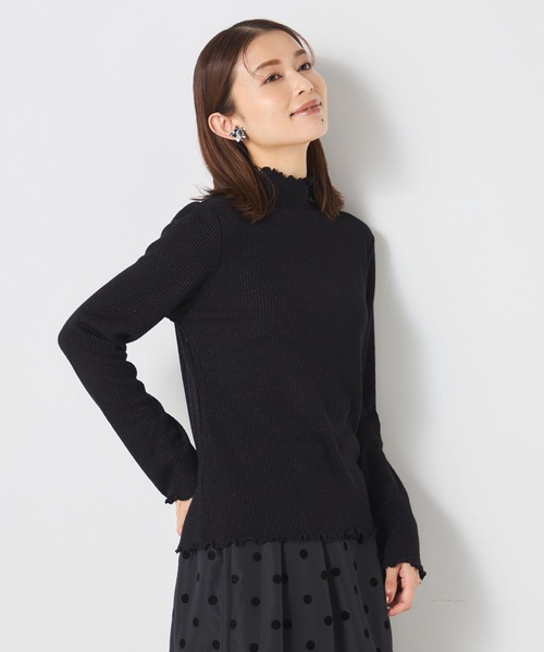 GALLORIA（ギャローリア）の「ラメテレコプルオーバー（Tシャツ/カットソー・レディース・ブラウン/ブラック/グレー/ホワイト・LL/L/S/M）」の15枚目の写真