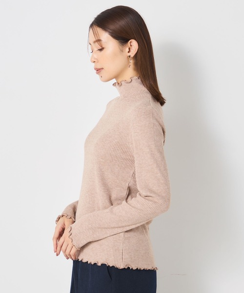 GALLORIA（ギャローリア）の「ラメテレコプルオーバー（Tシャツ/カットソー・レディース・ブラウン/ブラック/グレー/ホワイト・LL/L/S/M）」の8枚目の写真