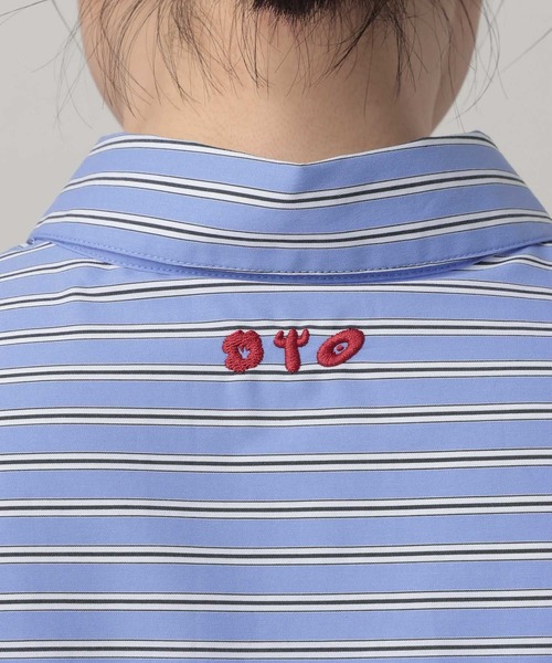 A part by(アパートバイ)の「【LA FINE BOUCHEコラボ】ストライプシャツ(シャツ/ブラウス・レディース・ベージュ/ブルー系その他4・FREE)」の21枚目の写真