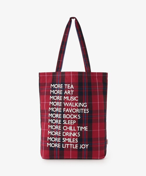 Afternoon Tea(アフタヌーンティー)の「トートバッグ/Afternoon Tea Original Tartans(トートバッグ・レディース・レッド・ONE SIZE)」の1枚目の写真