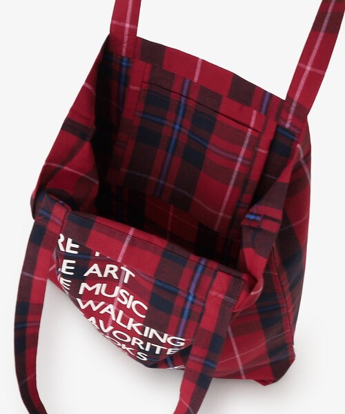 Afternoon Tea(アフタヌーンティー)の「トートバッグ/Afternoon Tea Original Tartans(トートバッグ・レディース・レッド・ONE SIZE)」の4枚目の写真
