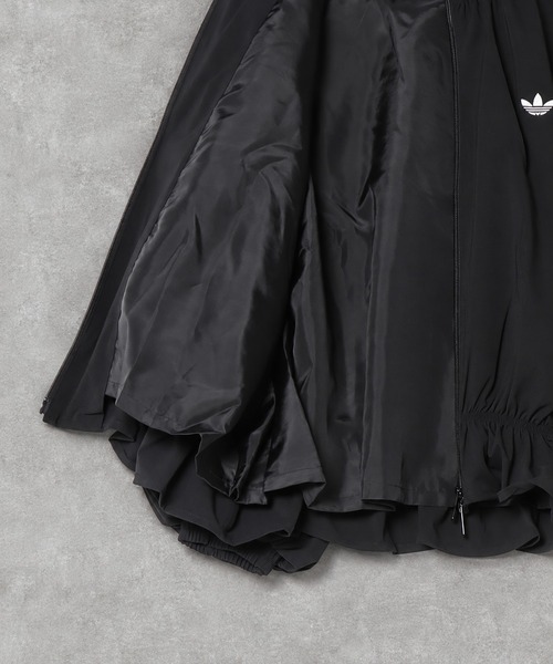 adidas(アディダス)の「【adidas/アディダス】ウエストギャザートラックジャケット/ジャージトップス(ジャージ・レディース・ブラウン/ブラック・M)」の5枚目の写真