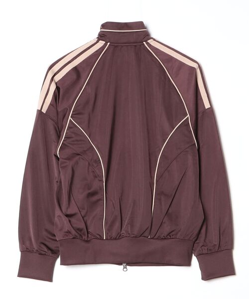 adidas(アディダス)の「スタジアム トリコット ルーズフィット トラックトップ / ジャージ / アディダス adidas(ジャージ・レディース・ブラウン・XX-LARGE/LARGE/MEDIUM/SMALL/X-LARGE)」の6枚目の写真