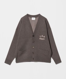 ＜ST.JOHNS 3RD CLUB＞スウェットライク カーディガン SKI/T＜ Select by EMMEL REFINES ＞