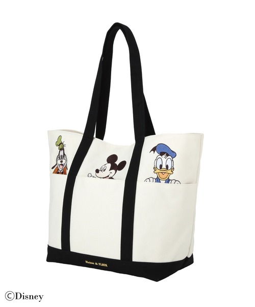 Disney(ディズニー)の「ミッキーアンドフレンズ/マルチポケットトート(トートバッグ・レディース・ブラウン/ブラック/ピンク・FREE)」の15枚目の写真