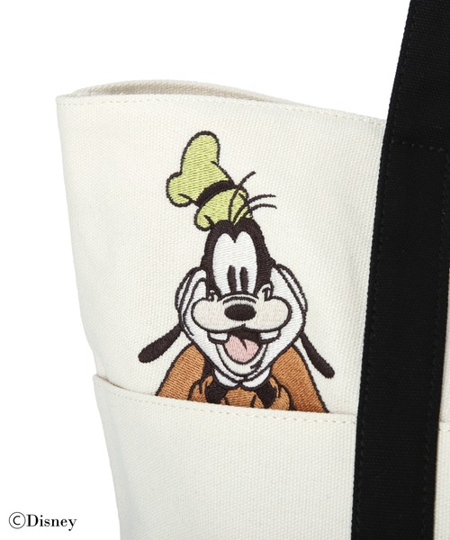 Disney(ディズニー)の「ミッキーアンドフレンズ/マルチポケットトート(トートバッグ・レディース・ブラウン/ブラック/ピンク・FREE)」の19枚目の写真