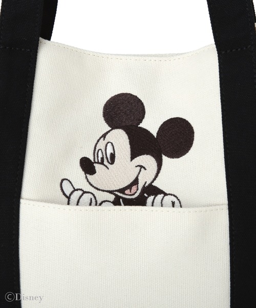 Disney(ディズニー)の「ミッキーアンドフレンズ/マルチポケットトート(トートバッグ・レディース・ブラウン/ブラック/ピンク・FREE)」の20枚目の写真