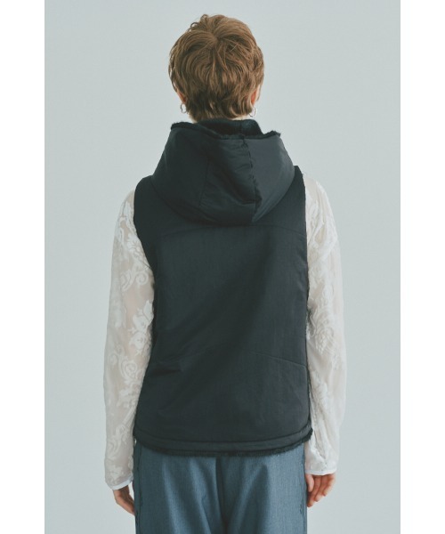 Muel Chic(ミュエルシック)の「Haze fur vest ヘイズファーベスト(その他アウター・レディース・ブラウン/グレー/ブラック・FREE)」の16枚目の写真