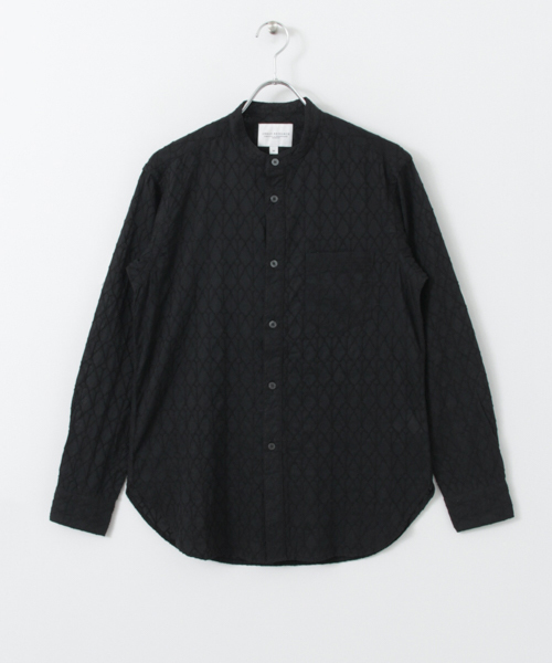 URBAN RESEARCH（アーバンリサーチ）の「URBAN RESEARCH 総柄刺繍ロングシャツ（シャツ/ブラウス・メンズ・カーキ/ホワイト/ブラック・LARGE/MEDIUM）」の17枚目の写真