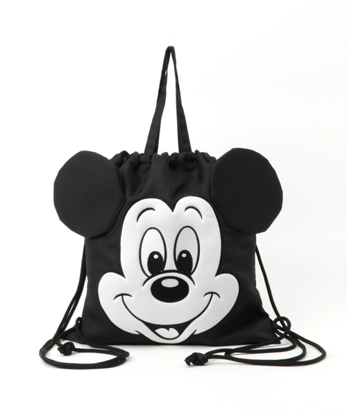 E Hyphen World Gallery イーハイフンワールドギャラリー の ミッキーマウスサック バックパック リュック Wear E Hyphen World Gallery イーハイフンワールドギャラリー の ミッキーマウスサック バックパック リュック Wear
