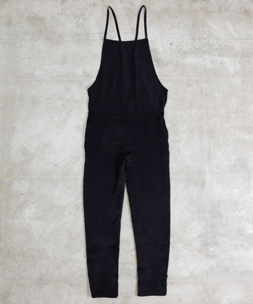 Denime（ドゥニーム）の「ルーズサロペット（サロペット/オーバーオール・レディース・ブラック/グレー・FREE）」の6枚目の写真