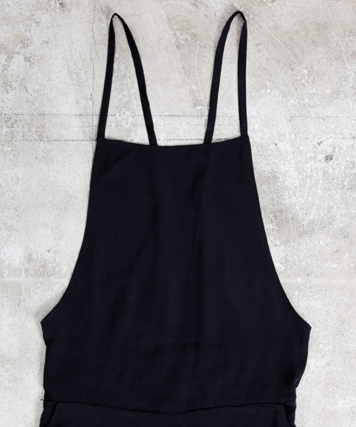 Denime（ドゥニーム）の「ルーズサロペット（サロペット/オーバーオール・レディース・ブラック/グレー・FREE）」の10枚目の写真