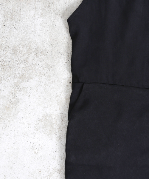 Denime（ドゥニーム）の「ルーズサロペット（サロペット/オーバーオール・レディース・ブラック/グレー・FREE）」の11枚目の写真