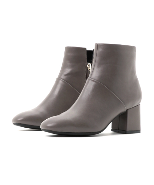 laboratory work（ラボラトリーワーク）の「スリムフィットショートブーツ（ブーツ・レディース・ボルドー/グレー/ブラック・MEDIUM/LARGE）」の14枚目の写真