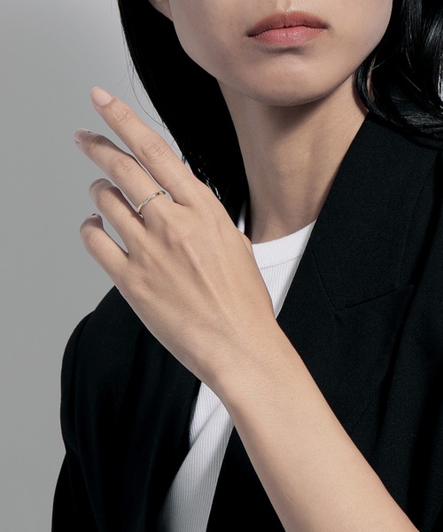 LAH（エルエーエイチ）の「リング（リング・レディース・ピンクゴールド・#11/#13/#7/#9）」の3枚目の写真