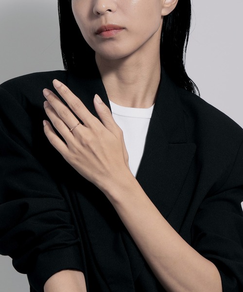 LAH（エルエーエイチ）の「リング（リング・レディース・ピンクゴールド・#11/#13/#7/#9）」の6枚目の写真