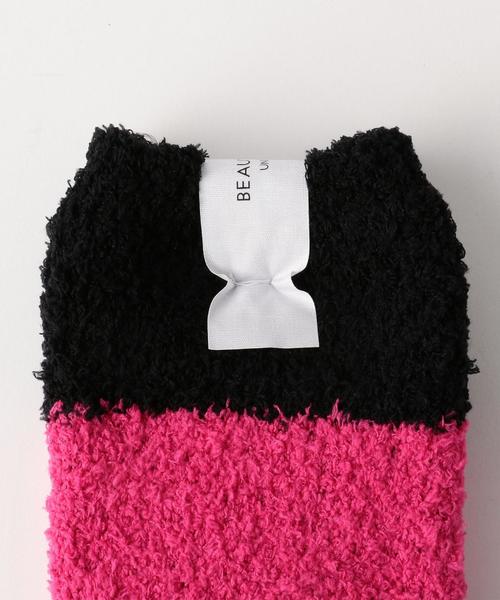 BEAUTY&YOUTH UNITED ARROWS（ビューティーアンドユースユナイテッドアローズ）の「BY パネル ソフト ソックス◆（ソックス/靴下・メンズ・ホワイト/ブラック/グレー/その他1・FREE）」の6枚目の写真