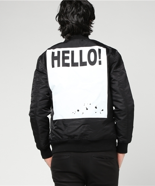 ROOPTOKYO(ループトウキョウ)の「MA-1 プリント ジャケット(MA-1・メンズ・ブラック系その他/ブラック/カーキ/カーキオリーブ・L/M/XL)」の13枚目の写真