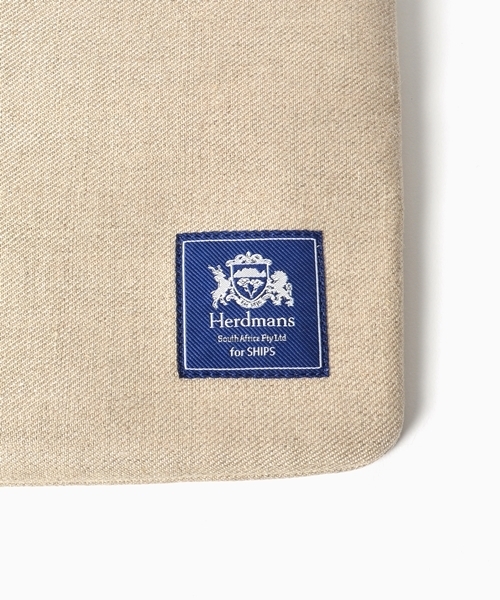 SHIPS（シップス）の「SC: "Herdmans"(ハードマンズリネン) クラッチバッグ■（クラッチバッグ・メンズ・オリーブ/ベージュ/ネイビー/オレンジ・ONE SIZE）」の13枚目の写真