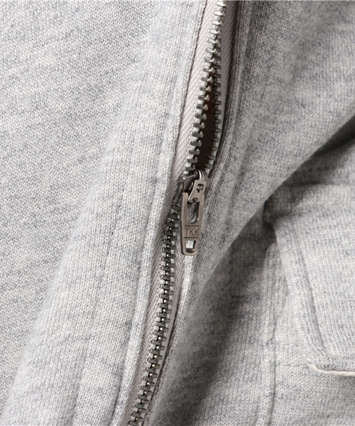 GREEN BOWL（グリーンボウル）の「GREEN BOWL Half Zip Sweat Parka/ハーフジップスウェットパーカー（パーカー・メンズ・杢グレー・38/36）」の11枚目の写真