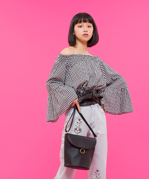 WEGO(ウィゴー)の「WEGO/サッシュベルト(ベルト・レディース・レッド/ベージュ/ブラック/ブラウン・FREE)」の5枚目の写真