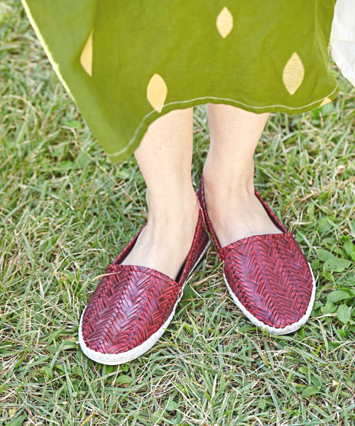 チャイハネ（チャイハネ）の「【チャイハネ】ソフトナフィットシューズ（パンプス・レディース・ブラウン/レッド/ベージュ/ブルー・LARGE）」の16枚目の写真