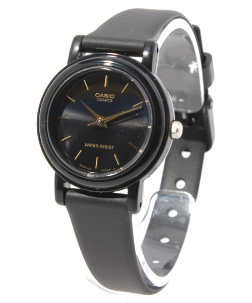 Chico（チコ）の「CASIOQUARTZ（アナログ腕時計・レディース・ブラック/ゴールド/ホワイト・FREE）」の2枚目の写真