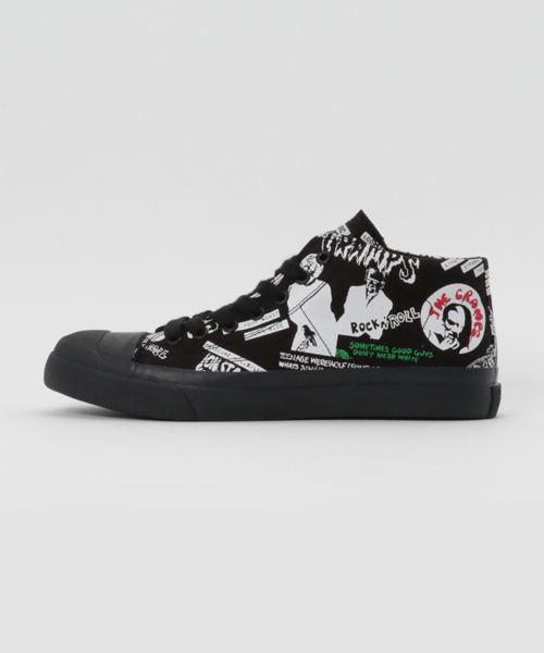 HYSTERIC GLAMOUR（ヒステリックグラマー）の「CR/CRAMPS pt MID-CUTスニーカー（スニーカー・メンズ・ブラック系その他・27cm/28cm/26cm）」の2枚目の写真