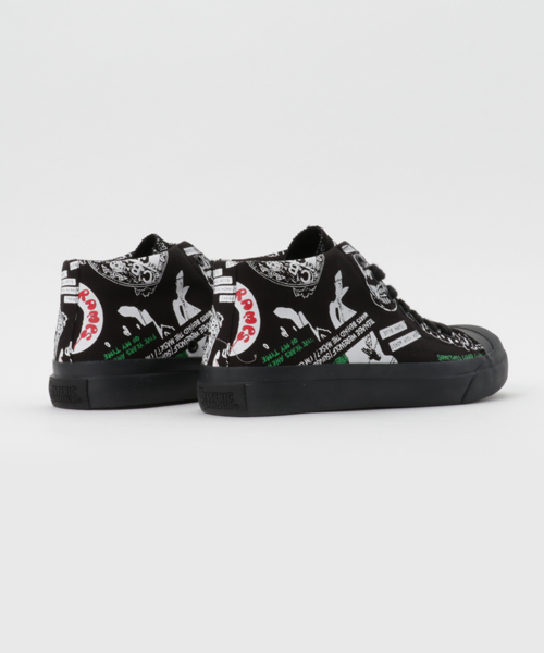 HYSTERIC GLAMOUR（ヒステリックグラマー）の「CR/CRAMPS pt MID-CUTスニーカー（スニーカー・メンズ・ブラック系その他・27cm/28cm/26cm）」の4枚目の写真