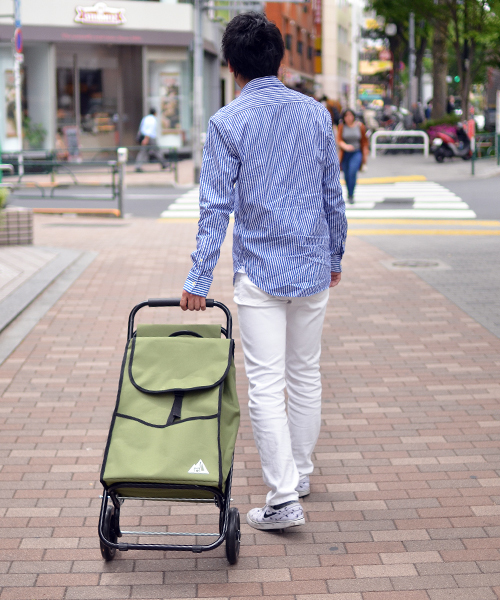 entre square(アントレスクエアー)の「VIDA/CHAIRRY チェア&キャリーカート カーキ(アウトドアグッズ・レディース・カーキ・ONE SIZE)」の1枚目の写真