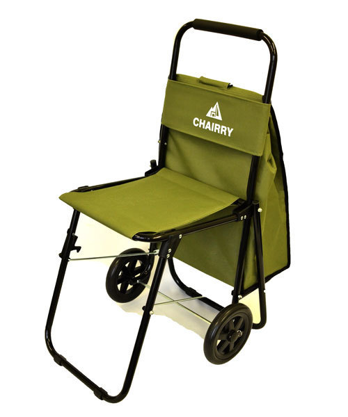 entre square(アントレスクエアー)の「VIDA/CHAIRRY チェア&キャリーカート カーキ(アウトドアグッズ・レディース・カーキ・ONE SIZE)」の11枚目の写真