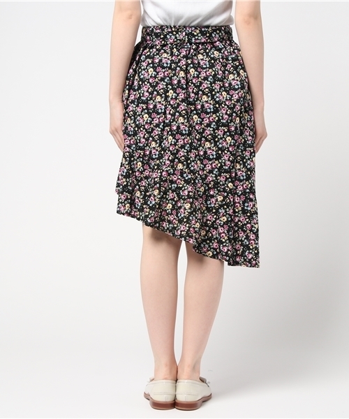 WEGO（ウィゴー）の「WEGO/ベルト付きアシンメトリースカート（スカート・レディース・その他1/インディゴブルー・FREE）」の5枚目の写真