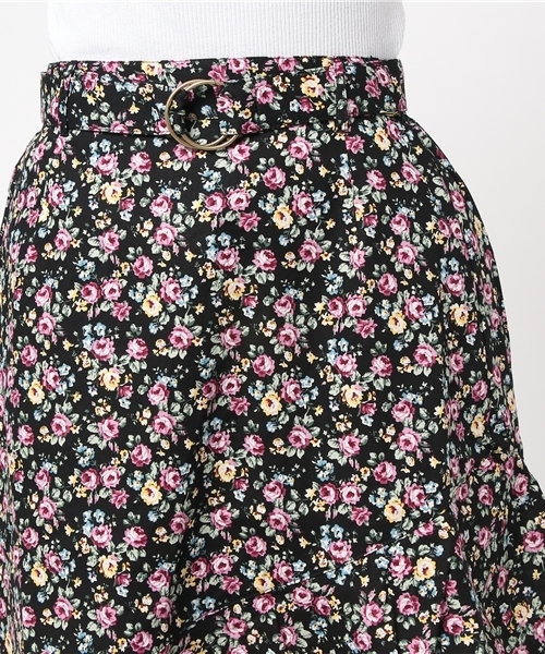 WEGO（ウィゴー）の「WEGO/ベルト付きアシンメトリースカート（スカート・レディース・その他1/インディゴブルー・FREE）」の6枚目の写真