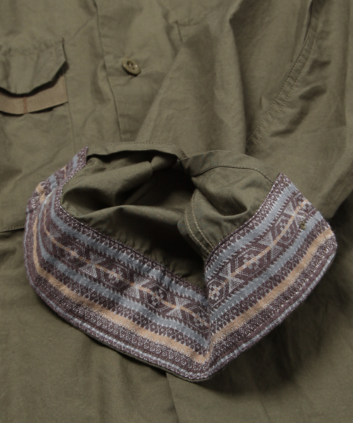 MONKEY TIME（モンキータイム）の「MT ∴ タイプライター ユーティリティ 7L◆（シャツ/ブラウス・メンズ・オリーブ/ネイビー・SMALL/MEDIUM/LARGE）」の8枚目の写真