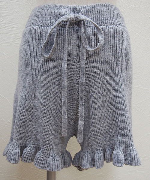 one after another NICE CLAUP（ワンアフターアナザーナイスクラップ）の「フリルニットショートパンツ（その他パンツ・レディース・アイボリー/グレー/モカ/ピンク・FREE）」の20枚目の写真