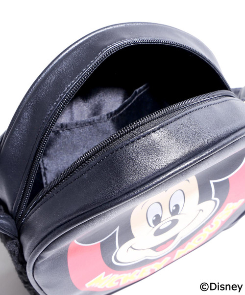 Disney（ディズニー）の「∴WEGO/Disneyサークルボアショルダーバッグ（ショルダーバッグ・レディース・ホワイト/ブラック・FREE）」の6枚目の写真