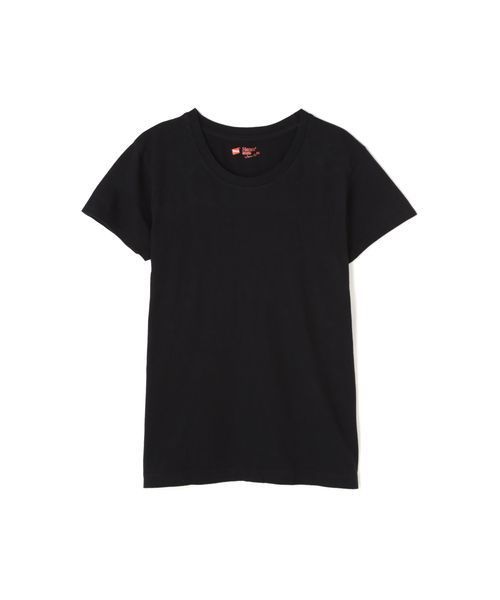 HANES(ヘインズ)の「Hanes/へインズ 2P JapanFit for her クルー(Tシャツ/カットソー・レディース・オフホワイト/ホワイト系その他・MEDIUM/LARGE)」の8枚目の写真