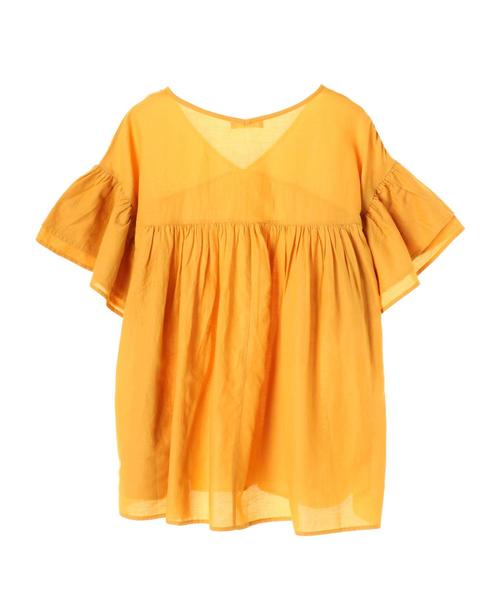 AMERICAN HOLIC（アメリカンホリック）の「・ティアードブラウス（シャツ/ブラウス・レディース・ブラック/ピンク/イエロー/オフホワイト/ターコイズブルー・FREE）」の12枚目の写真