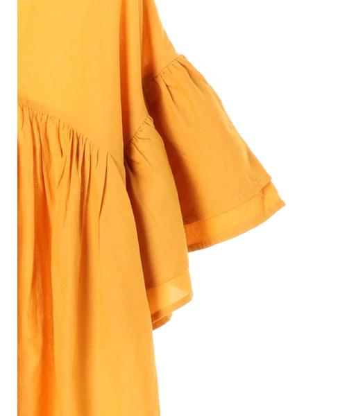 AMERICAN HOLIC（アメリカンホリック）の「・ティアードブラウス（シャツ/ブラウス・レディース・ブラック/ピンク/イエロー/オフホワイト/ターコイズブルー・FREE）」の17枚目の写真