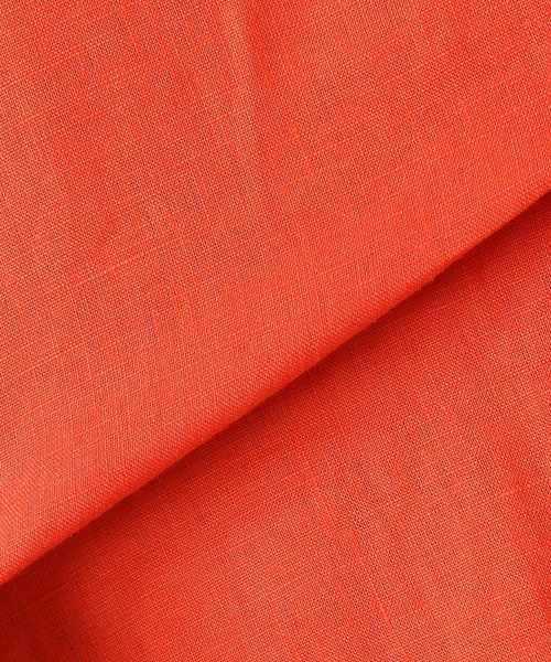 SLOBE IENA（スローブイエナ）の「リネンVネックブラウス◆（シャツ/ブラウス・レディース・ブラック/サックスブルー/オレンジ/ナチュラル・FREE）」の11枚目の写真