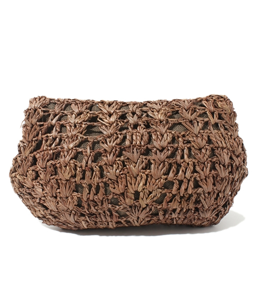 Soareak(ソアリーク)の「【Hatattack】 ストロークラッチ(クラッチバッグ・レディース・ベージュ/ダークブラウン・FREE)」の4枚目の写真