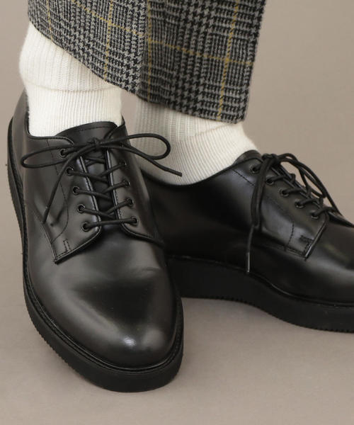 BEAUTY&YOUTH UNITED ARROWS(ビューティーアンドユースユナイテッドアローズ)の「BY 5アイレット オックスフォード クッションソール シューズ ◆(ドレスシューズ・メンズ・ブラック・8/10/9/7)」の2枚目の写真