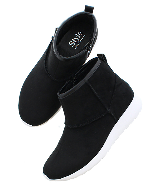 JELLY BEANS（ジェリービーンズ）の「スニーカーブーツ(115-9701)JELLY BEANS(ジェリービーンズ)（ブーツ・レディース・ブラック/グレー/ネイビー/キャメル・S/M/L）」の14枚目の写真