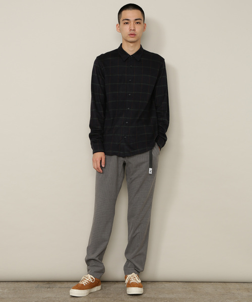 ADAM ET ROPE'(アダムエロペ)の「ジャガードシャギー起毛カットシャツ(シャツ/ブラウス・メンズ・スミクロ/チャコールグレー/ダークブラウン/ネイビー/グリーン系その他/ライトグレー/オレンジ/ブルー系その他2/パープル系その他2・M/L)」の17枚目の写真