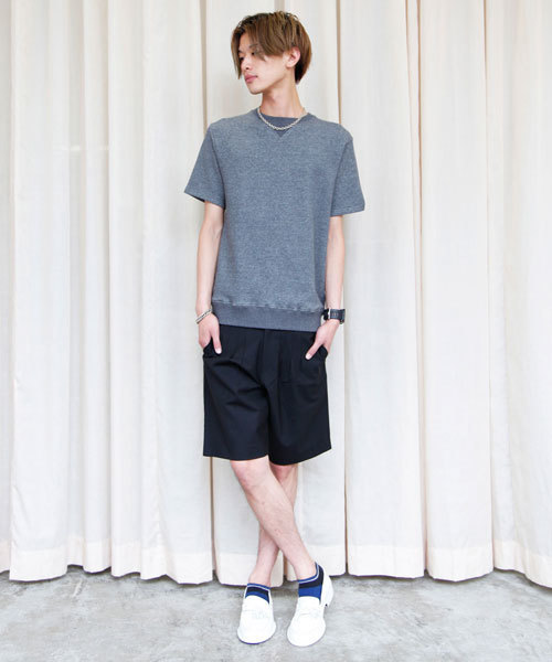 603（ロクマルサン）の「603 ウールトロピカルスリータックショートパンツ（スラックス・メンズ・ブラック・38/40）」の7枚目の写真