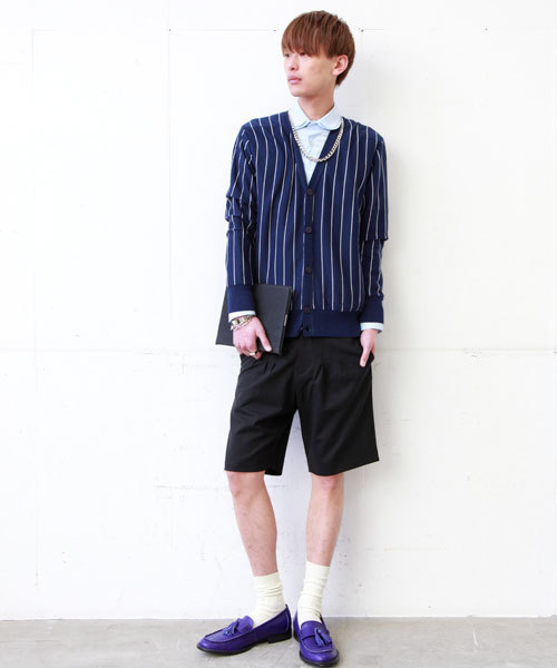 603（ロクマルサン）の「603 ウールトロピカルスリータックショートパンツ（スラックス・メンズ・ブラック・38/40）」の13枚目の写真