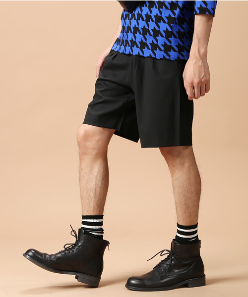 603（ロクマルサン）の「603 ウールトロピカルスリータックショートパンツ（スラックス・メンズ・ブラック・38/40）」の11枚目の写真