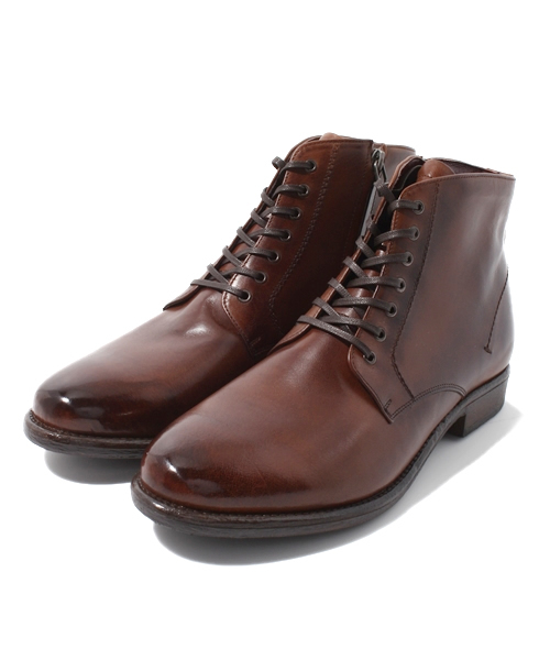 MEN'S BIGI(メンズビギ)の「【ゲイナー11月号2013 掲載商品】身長4.5㎝UP/ヒールアップブーツ(インソールブーツ)/(ブーツ・メンズ・ブラック/ブラウン・SMALL/MEDIUM/LARGE)」の2枚目の写真