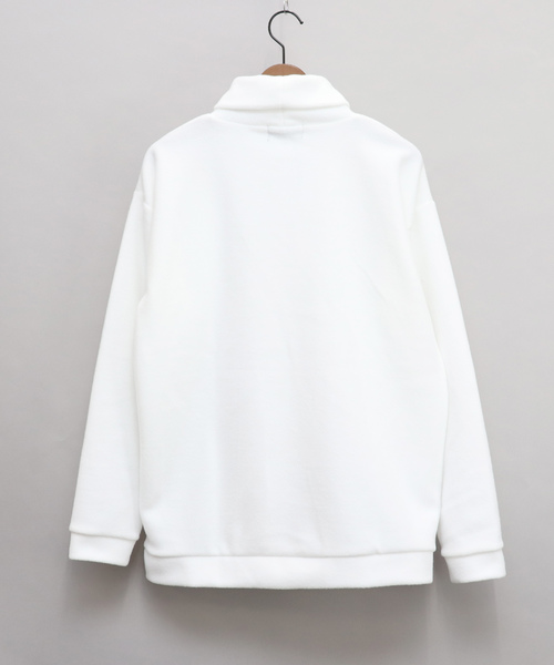 Confirm（コンファーム）の「Confirm / コンファーム フリースタートルネックカットソー（Tシャツ/カットソー・メンズ・ホワイト/ブラック/ベージュ・M/L）」の19枚目の写真